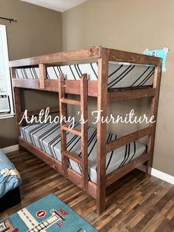 New Twin Bunk Bed And Mattress
