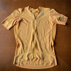 Sportful Monocrom road bike Jersey in Iridescent Orange size Euro XL (US Large)