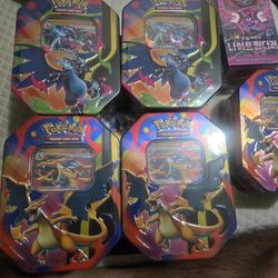Charizard Ex Tins