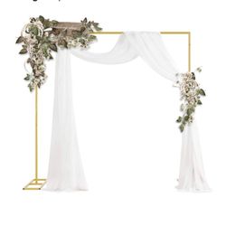6.5 Ft Backdrop Stand With Flowers