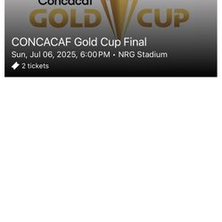 Copa Oro / Gold Cup Final