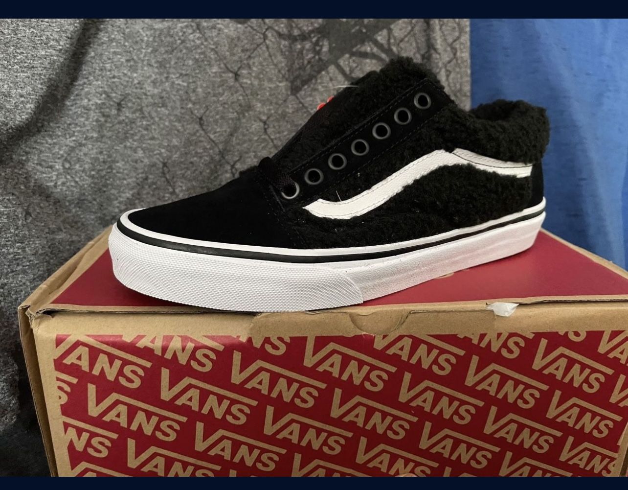 Vans Oldskool Sherpa Faux Fur