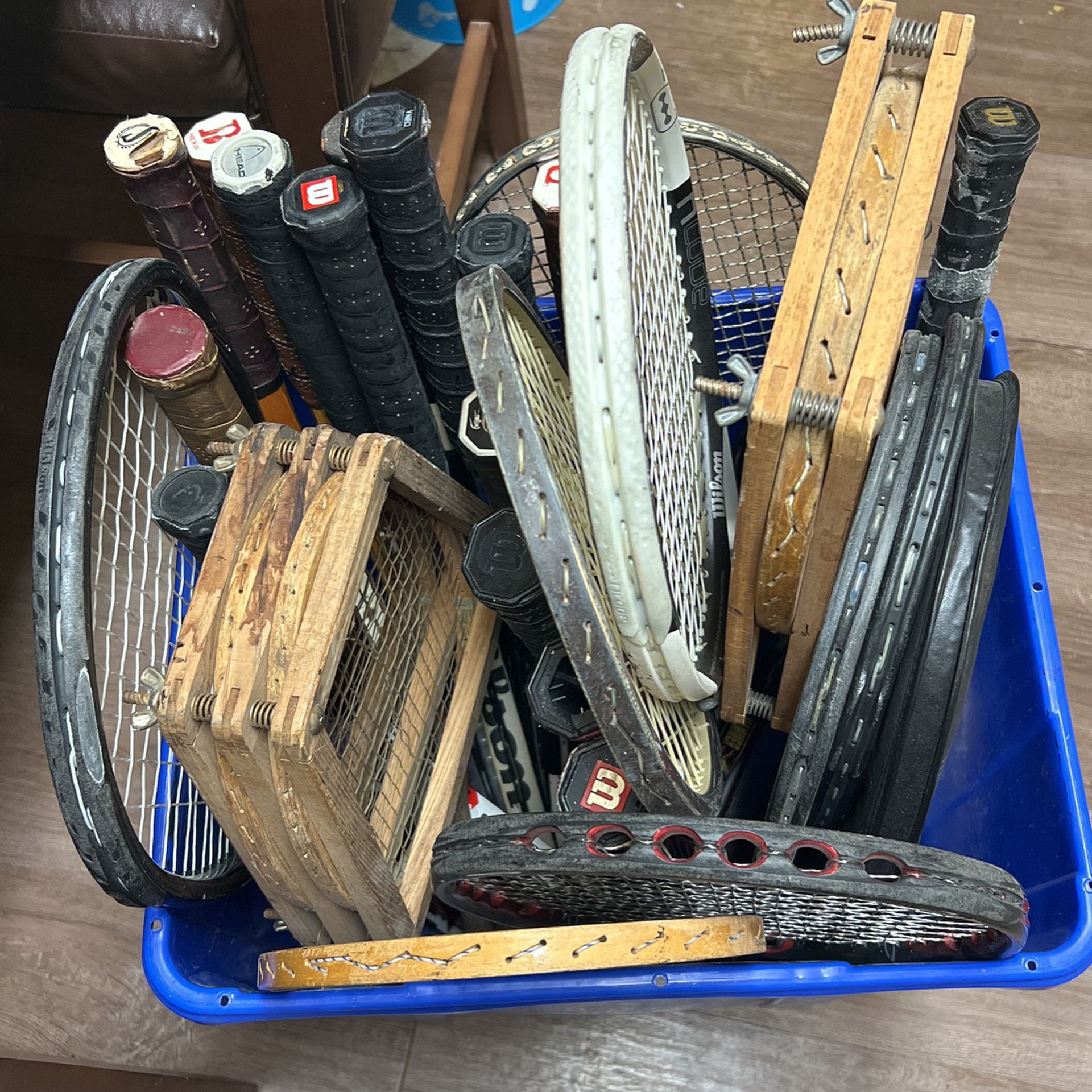 Tennis Rackets, Some Vintage