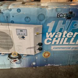 eco plus 1 hp water chiller
