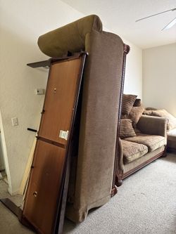 FREE Living room set, 2 bedroom frames NEED IT GONE TODAY