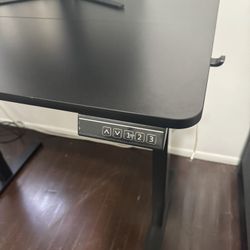 All Black Standing Desk 