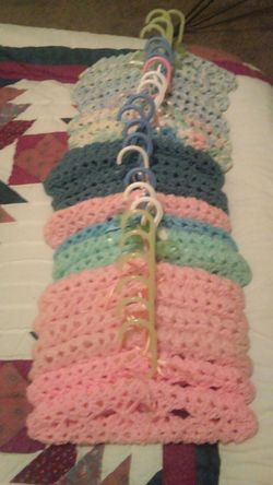 Hand Made Baby Hangers