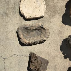 6 Large Aquarium Stones 