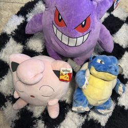 Pokémon plushies