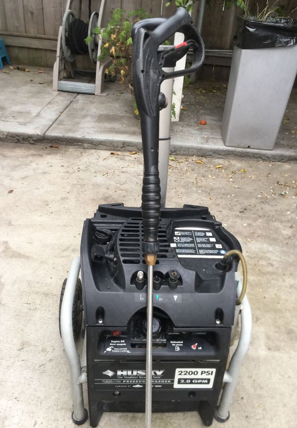Husky 2200 psi Pressure washer no hose for Sale in San Diego, CA OfferUp