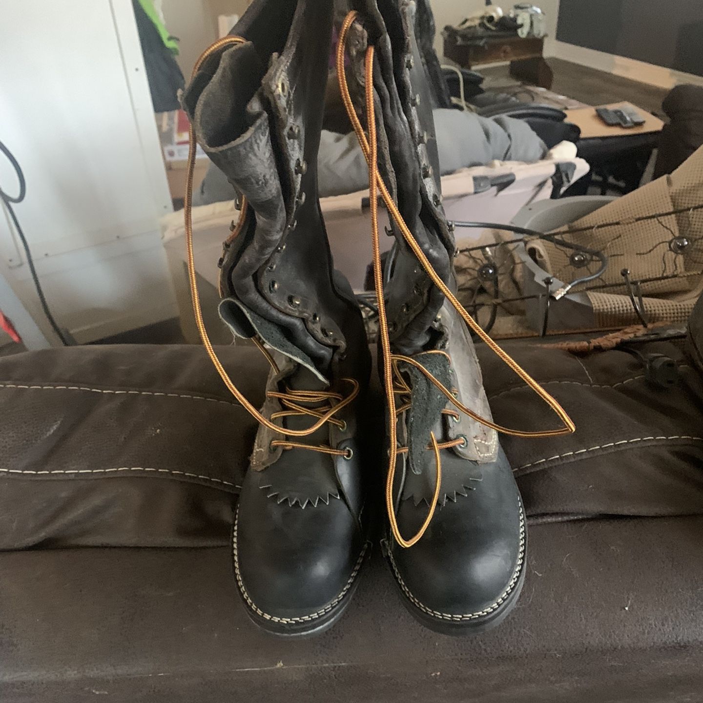 Westco 16” Lineman Boots Size 9D