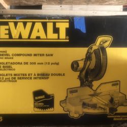 12" Double - Bevel Compound Miter Saw