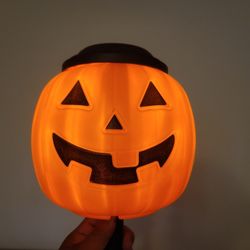 Pumpkin Solar Light Yard Decorating 