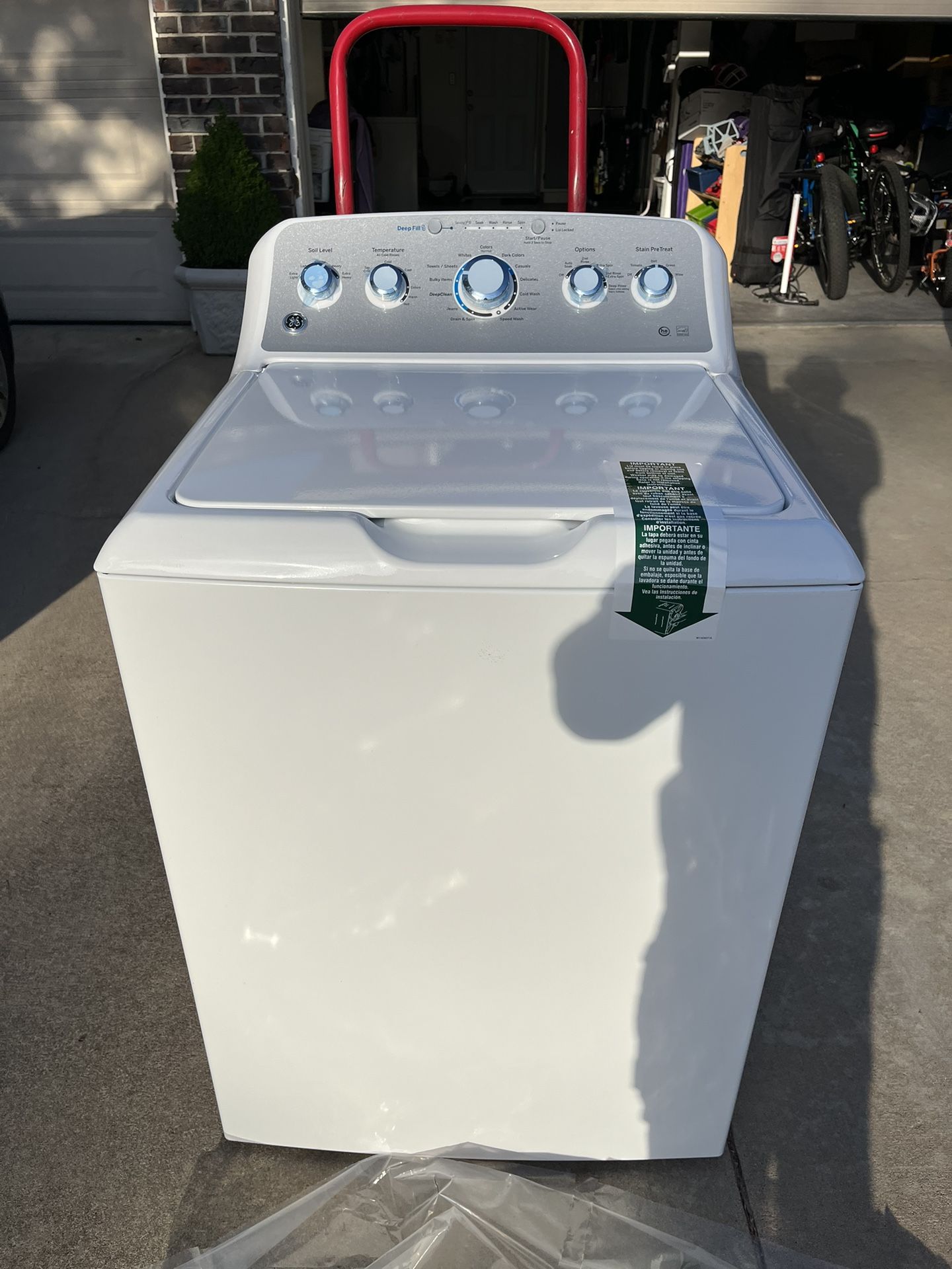 GE - Washer Top Load no Agitator