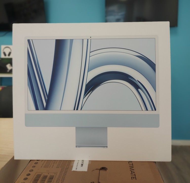 Apple iMac 24" All-in-One | M3 Chip (8-Core CPU | 8-Core GPU | 8GB RAM | 256GB SSD)- Buy in full or $1 today