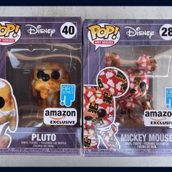 Disney Funko Pop Art Series