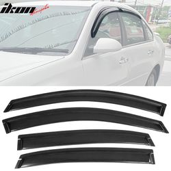 Fits 2006-2013 Chevy Impala 2014-2016 Impala Limited 4PCS Acrylic Window Visor Deflector