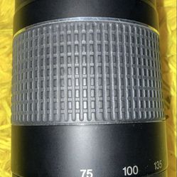Canon EF 75-300mm f/4-5.6 Zoom Lens Telephoto AF/MF 58mm Filter