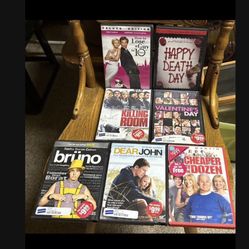 7 DVD Movies With Cases 