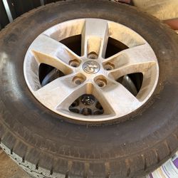 Dodge Ram Rims With Tires 245/75r17