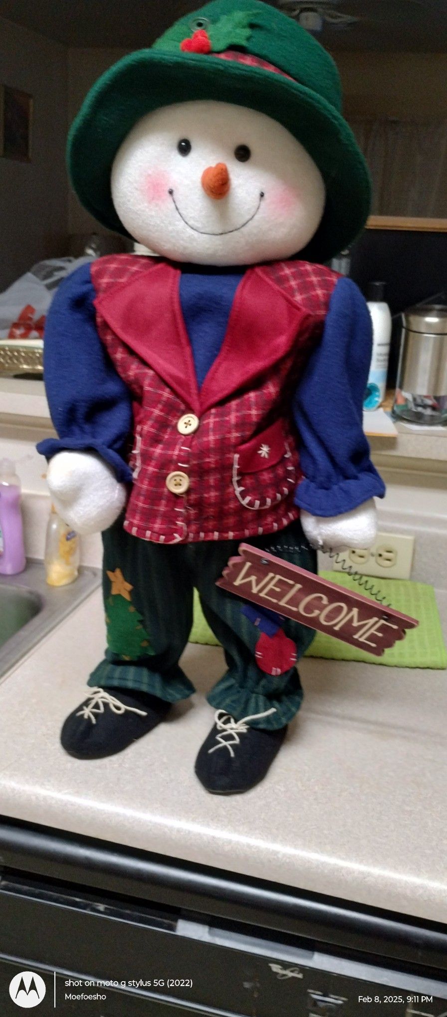 Tommy The Talking Snowman By Avon