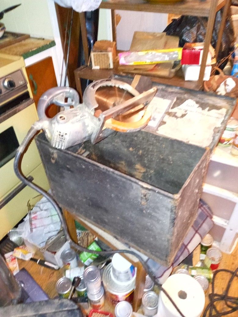 A Fred W Wappat Skill Saw With 15 Foot Cord
