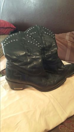 Genuine harley Davidson boots