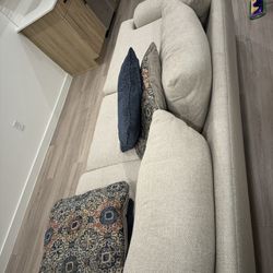 3-Seater Cream Couch