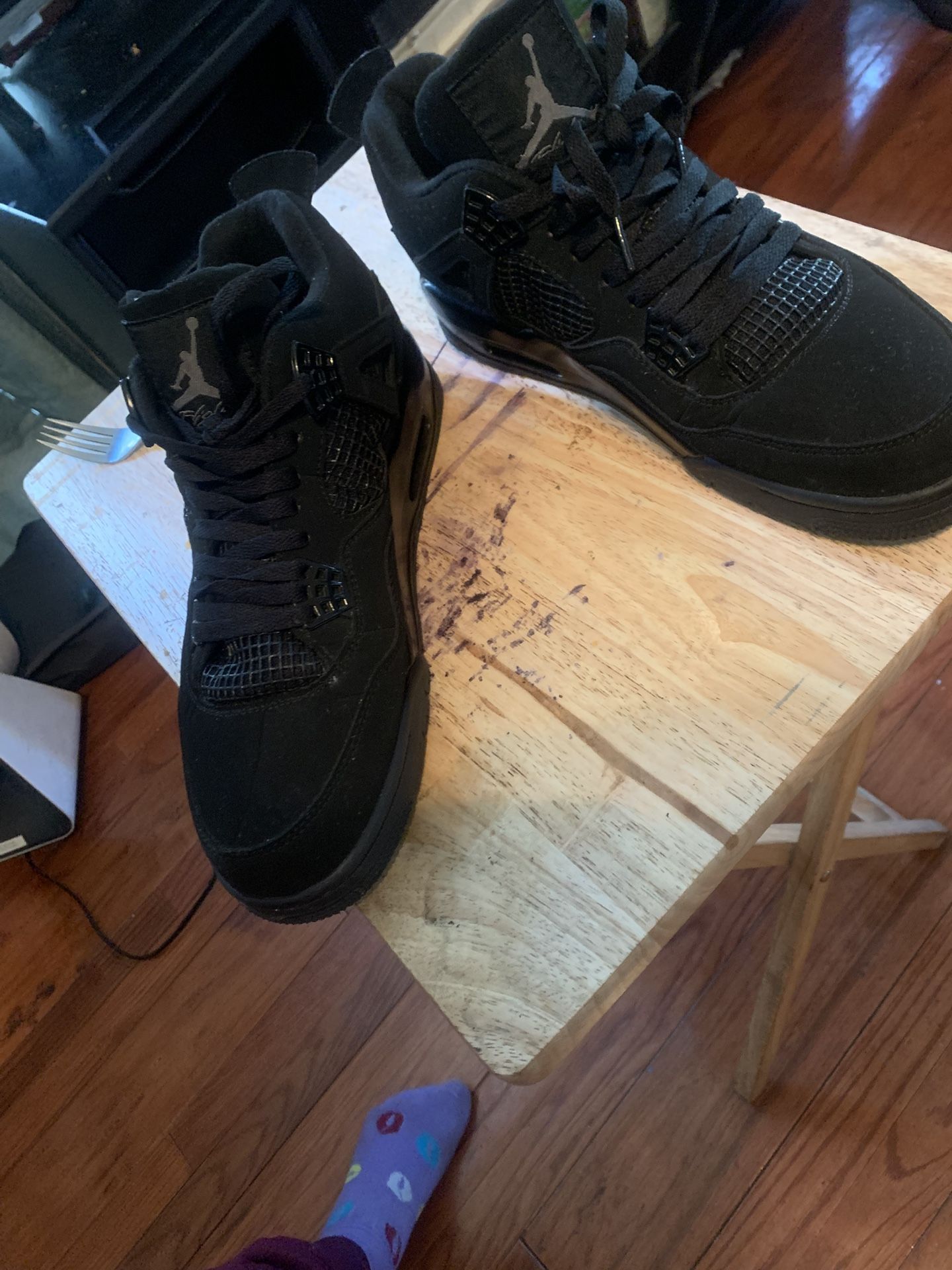All black jordan 4’s  NEED GONE ASAP