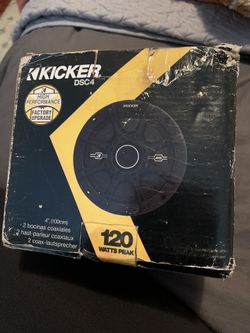 Kicker DSC 4 Car speakers