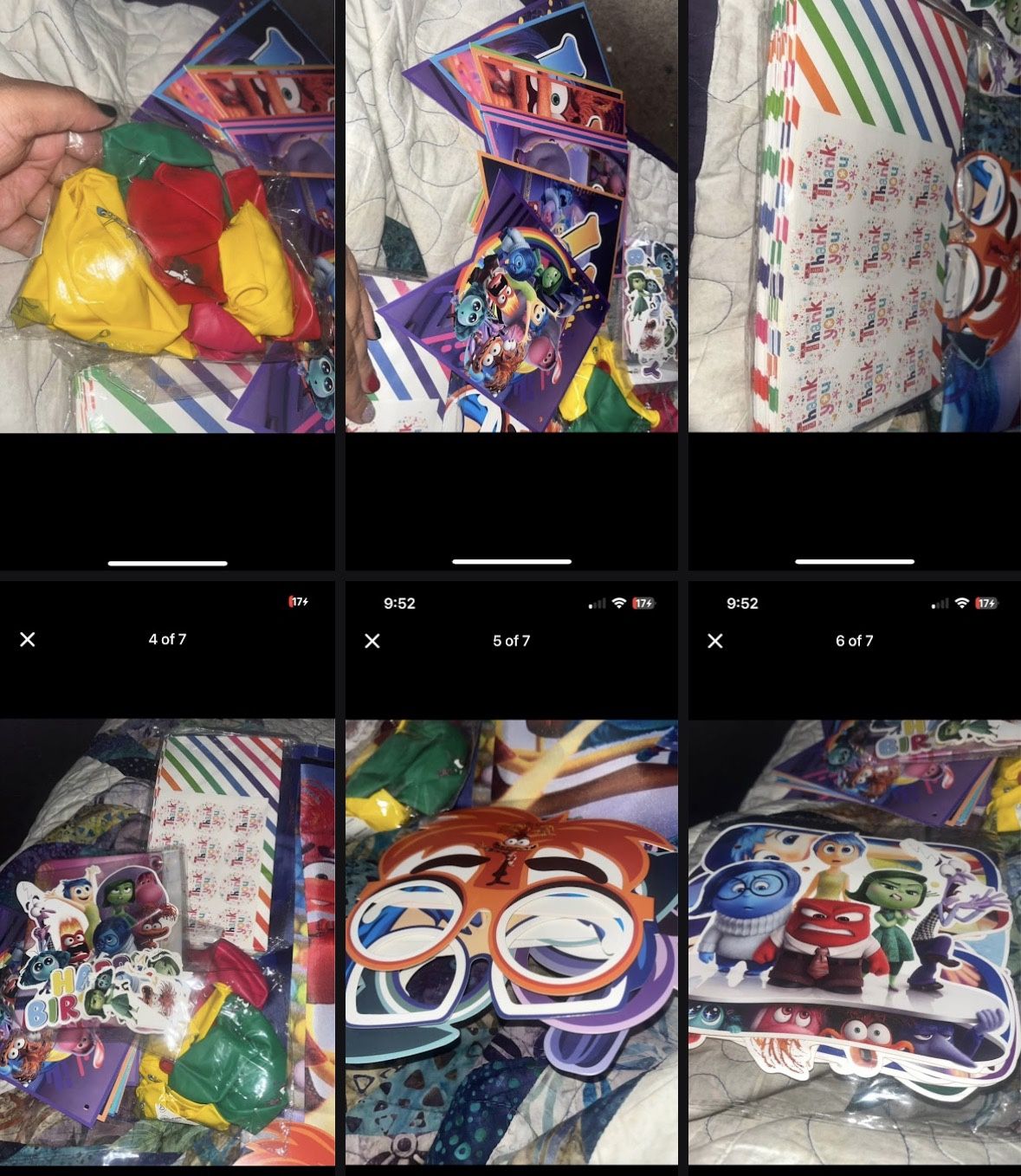 Inside Out Party Supplies