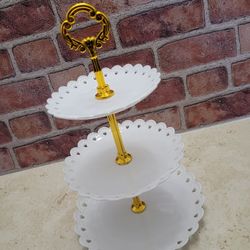 3 Tier Cupcake Stand, Dessert Stand, Cake Stand