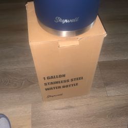 Staining steel water bottle