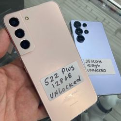 S22 Plus Unlocked. Cash Or $50 Down W Approval 