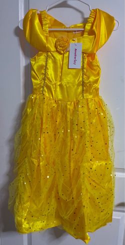 New Child size 7/8 Belle Princess Costume Dress