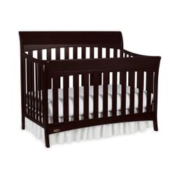 Graco Convertible Baby Crib Espresso