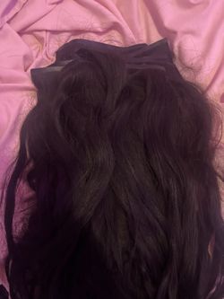 100% HUMAN HAIR seamless clip ins