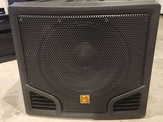 Mr DJ 18" Powered Subwoofer Model#PROSUB18AMP
