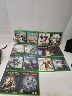 Xbox one games   clean disc