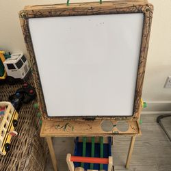White Board And Marble Run