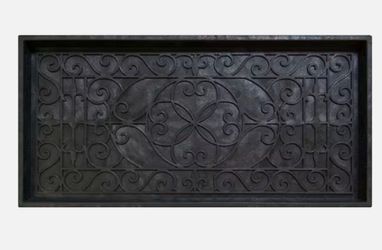 Rubber floor tray