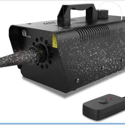 1byone 650W Snow Machine Wired Remote Control Great Machine for Kids, Parties, Parades