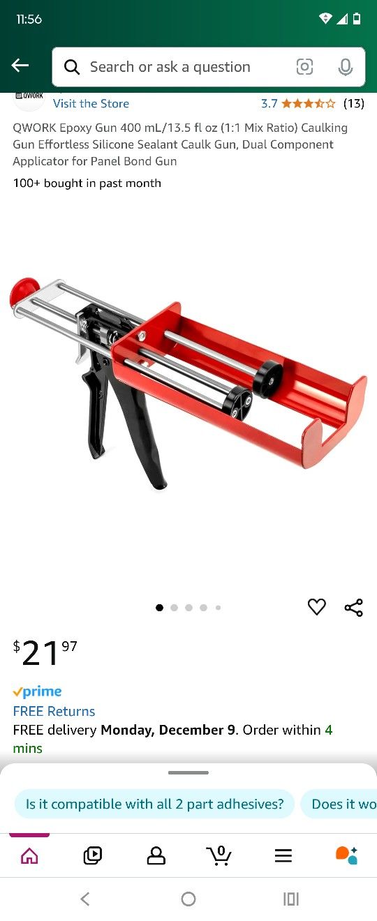 Brand New Caulkiing Gun Or Epoxy Gun