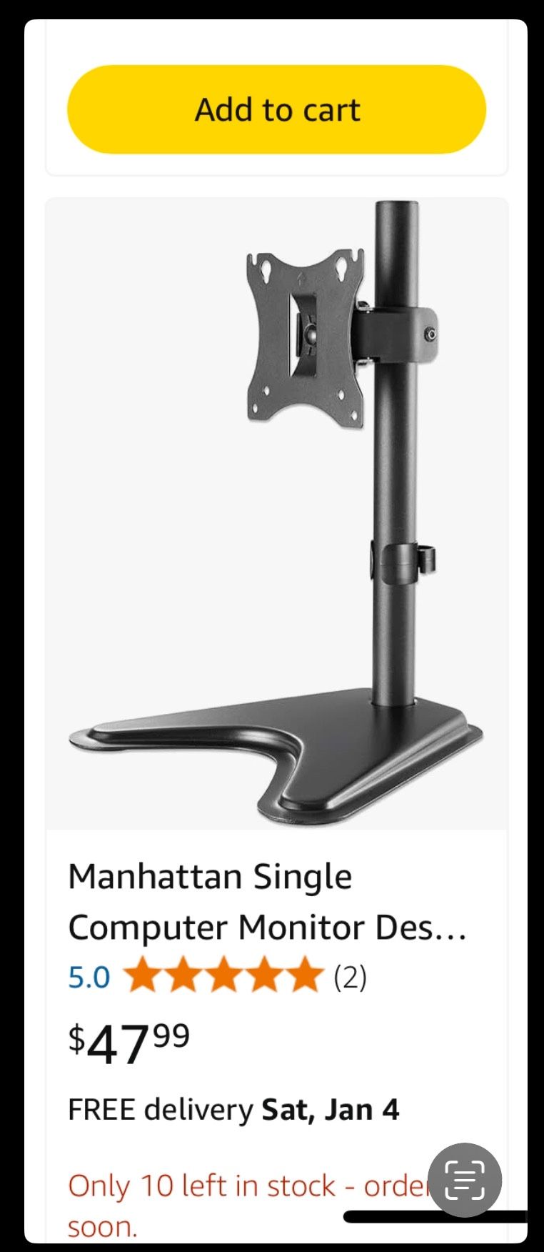 Computer Monitor Mount 