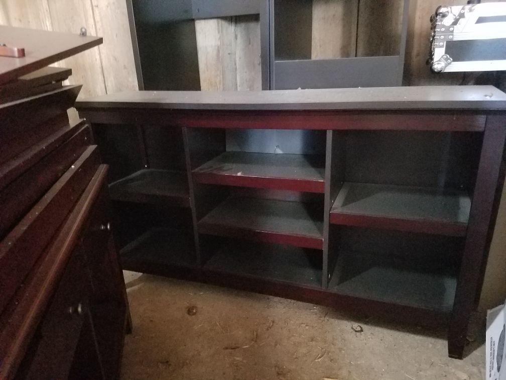 Modern entertainment tv center