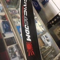 Custom vinyl banner decal jdm Honda banner
