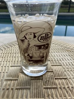 Vintage Dr. Pepper Glass