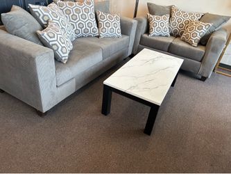 2 Pc sofa and loveseat