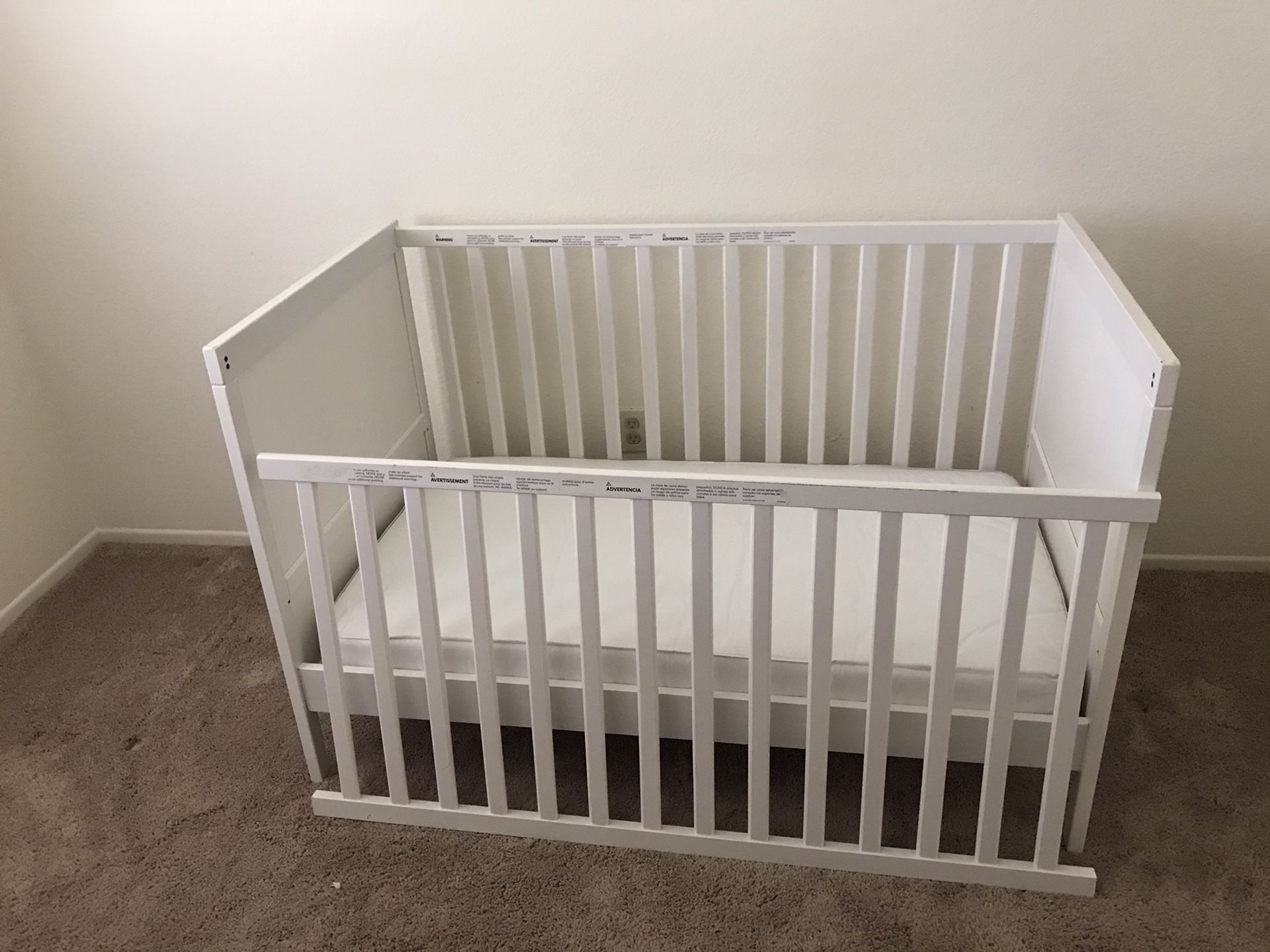 IKEA crib and other baby items