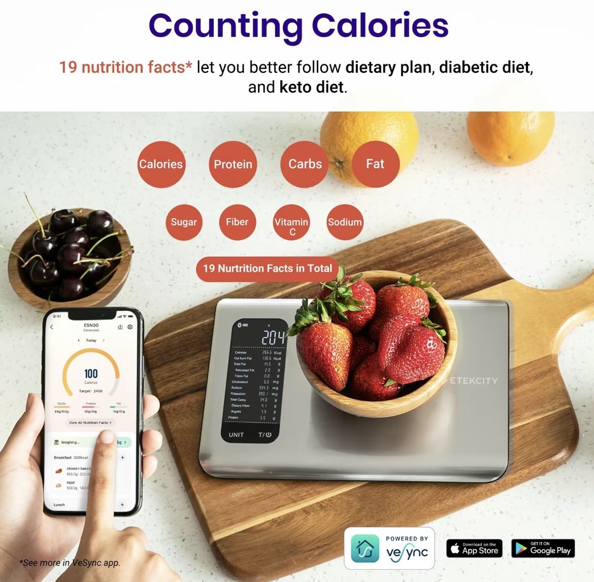Smart Nutrition Scale